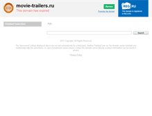 Tablet Screenshot of movie-trailers.ru